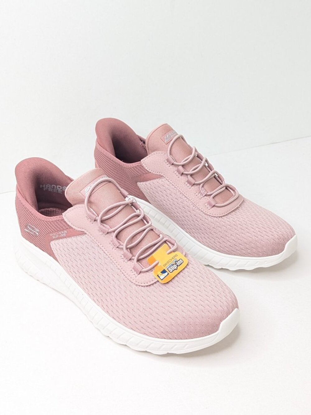 Skechers Slip-Ins Squad Chaos Casual Sneakers Blush Womens 9.5 Wide